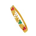 thumbnail image 1 of Anillo Triángulos Horoz #7 Oro 10K, 1 of 4