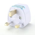 thumbnail image 4 of Universal EU US AU to UK Plug Travel Wall AC Power Charger Outlet Adapter Converter Socket England Singapore Malaysia Dubai HK, 4 of 6