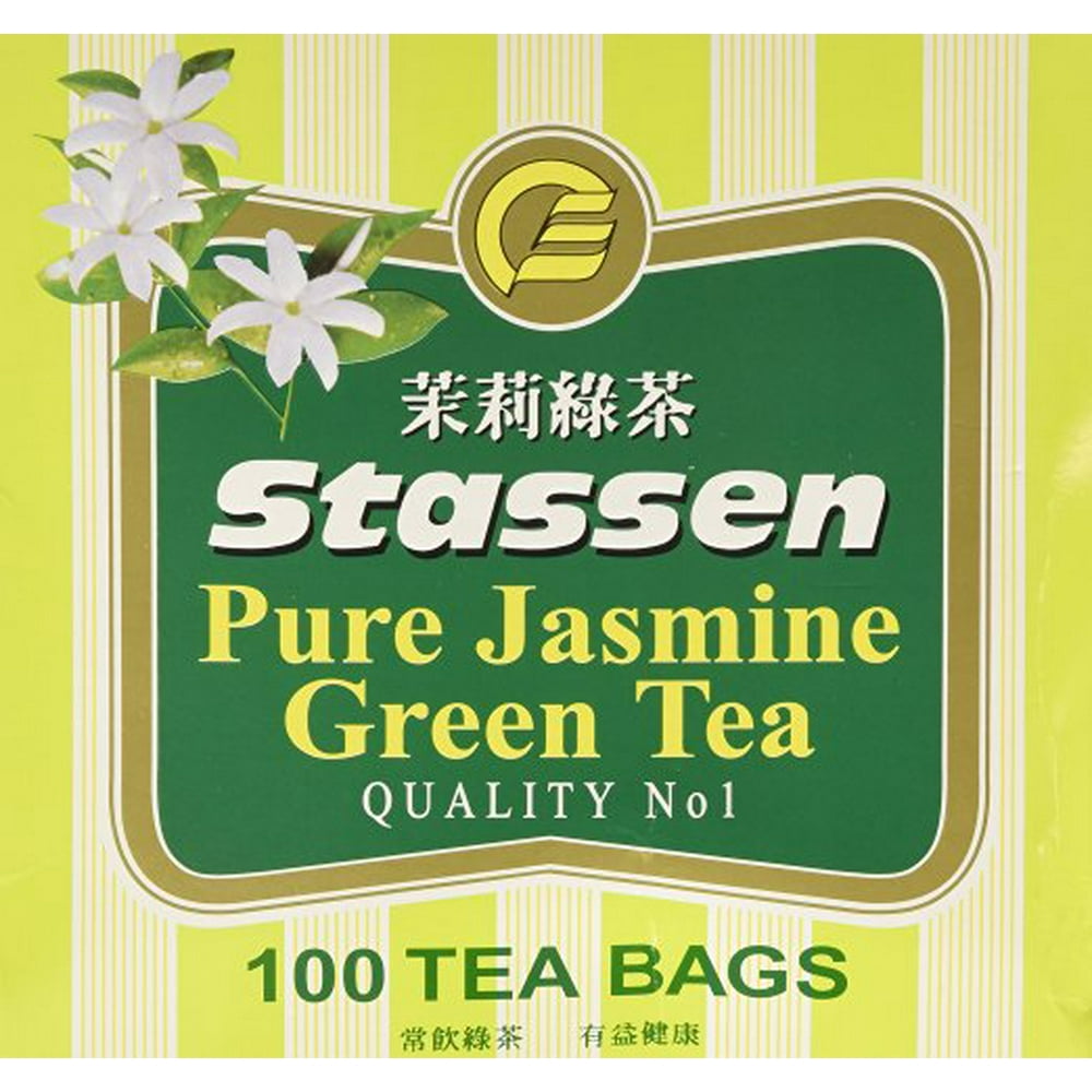 Stassen Pure Jasmine Green Tea, 100 Tea Bags