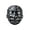 Silver, variant on Full Face Oni Mask,Resin Japanese Warrior Masks,Scary Samurai Costume for Halloween Party
