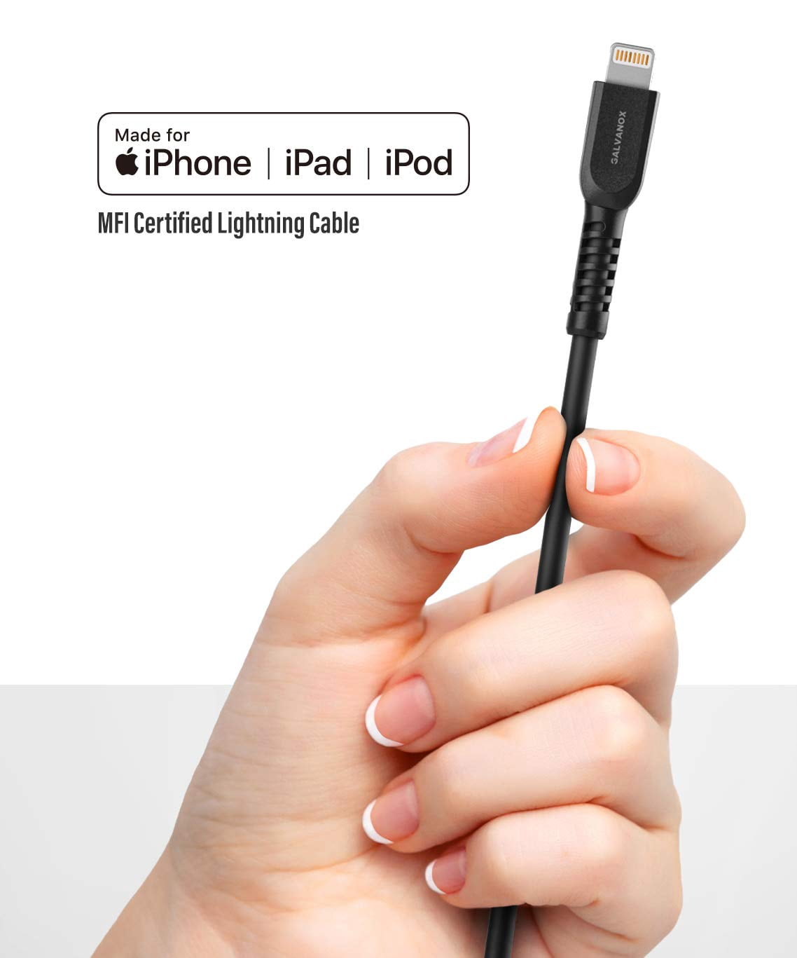 Galvanox Fast Charger for Apple iPhone 11 12 13 Models Includes Apple MFi Certified Cable, USB C to Lightning with Rapid Charging PD Wall Plug (Supports Apple iPhone 11/ 12/ 13 Mini, Pro and Pro Max)
