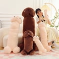 thumbnail image 2 of Juguete de peluche de pene de gran tamaño con forma de truco, pene de peluche para niño, almohada de abrazo, regalo sexy e interesante para novia, 2 of 5