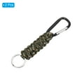 thumbnail image 3 of Uxcell Paracord Keychains Braided Paracord Keychain Clip Paracord Lanyard with D Hook Clip Camouflage 2 Pcs, 3 of 6