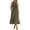 Army Green, variant on Women Midi Dresses 2026 Summer Casual Sleeveless Sundress High Neck Tank Top Racerback Flowy Beach Dress & Pockets Red Small