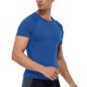 thumbnail image 2 of Camisa de compresión CARGFM para hombre de manga corta azul, 2 of 8