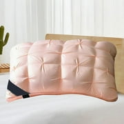 UsRHHA Hotel Pillow Ultra Soft Velvet Core, Cervical Support Twisted Pillow 18.89x29.13in, Bed Pillow