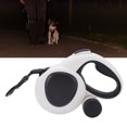 thumbnail image 1 of Auto Retractable Dog Leash with Brake & LED Light, 5m Nylon Reflective Leash with Soft Grip, 300LB Strength Water Proof Pet Leash for Large Dogs, 1 of 7