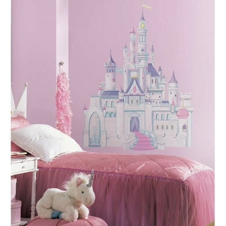 Princess Castle Wall - Wallhogs Disney Cinderella Princess Castle Cutout Wall Decal (Set of 6)