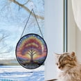 thumbnail image 5 of Custom Tree of Life Family Glass Suncatcher, Autumn Leaves Window Hanging, Name Gift, Colorful Fall Home Decor Keepsake, Stained Glass Ornament 2025, Holiday Decoration, Seasonal, 5 of 6