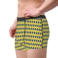 thumbnail image 4 of Naloa Mardi Gras Purple Yellow Plaid Print Mens Underwear - Boxers for Men, Classic Briefs for Men, 4 of 9