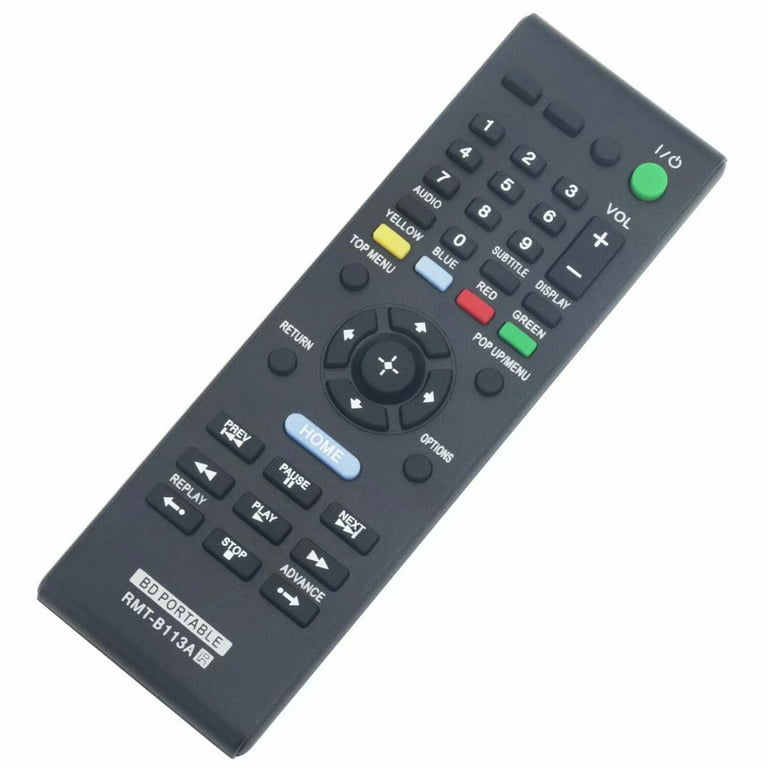 New Remote Control RMT-B113A for Sony Blu-ray Player BDP-SX1 BDP