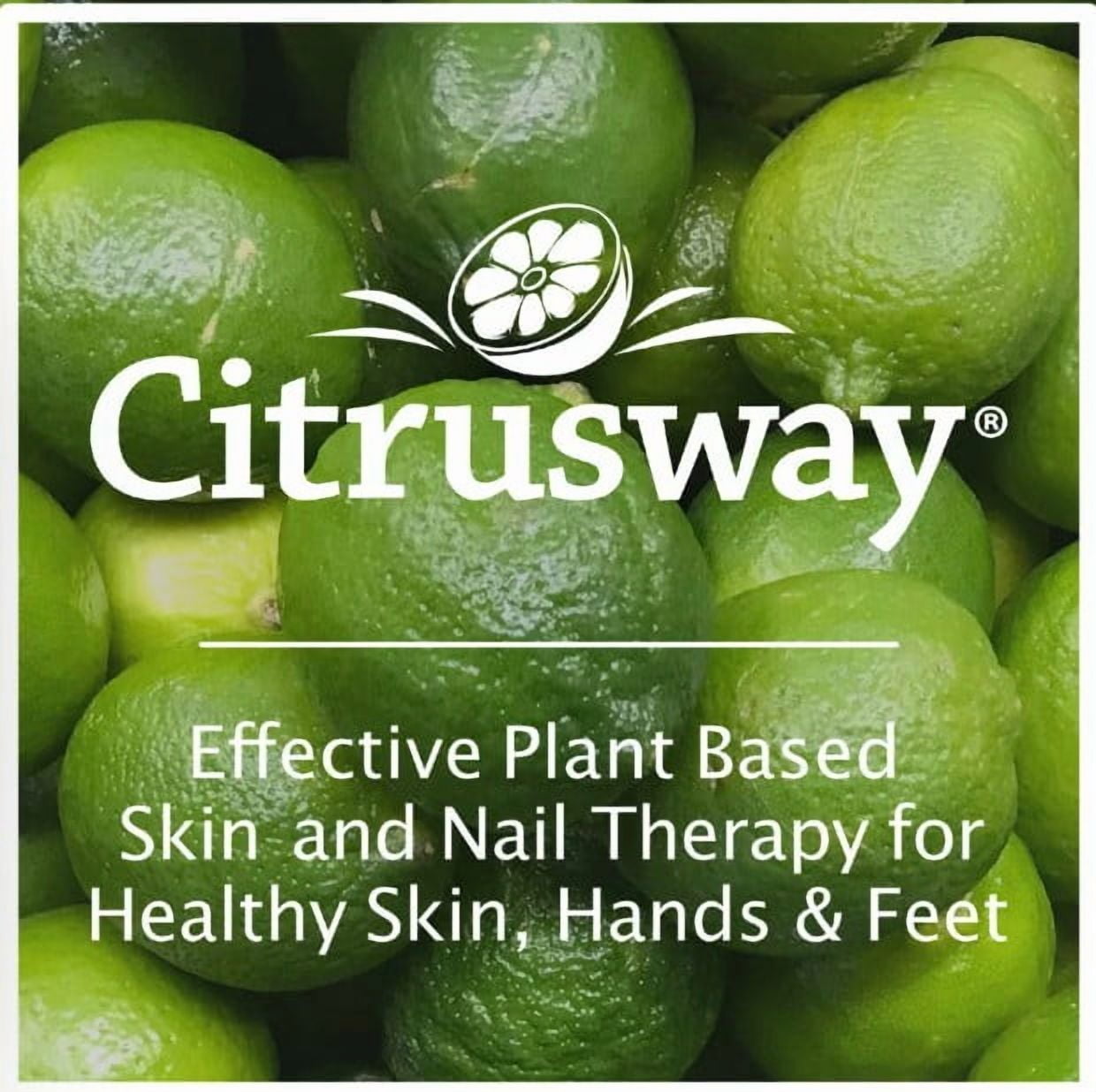 (2 pack) Citrusway Restoration Foot Cream - Hydrating, Paraben-Free, Clean, 4 fl oz