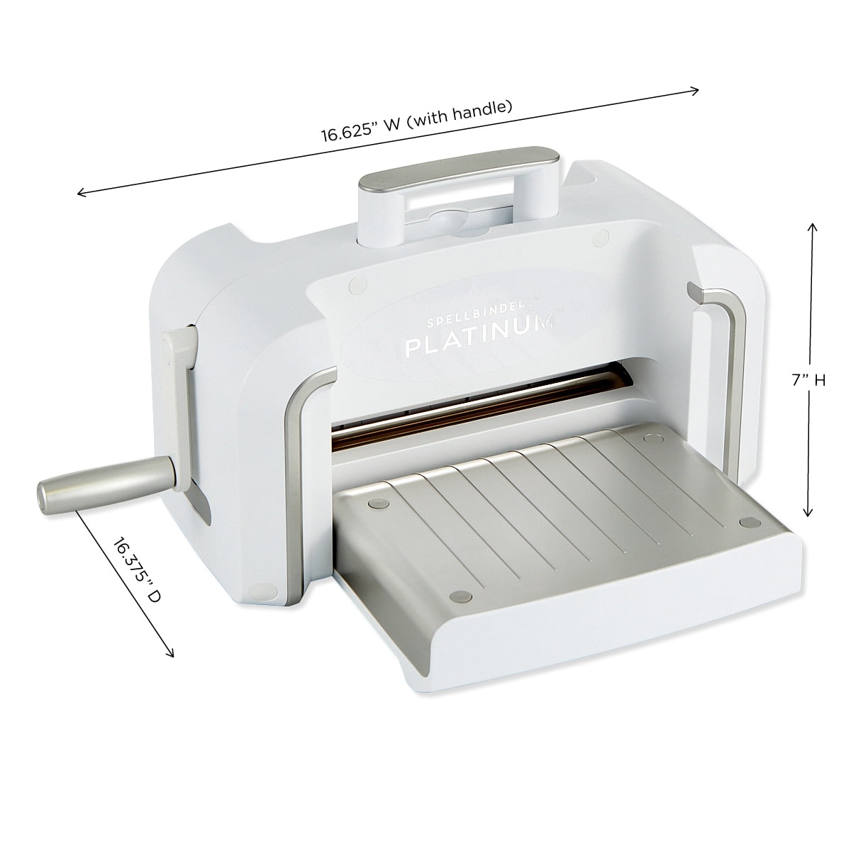Spellbinders Platinum Cut & Emboss Machine - with Universal Plate System, die set and folder