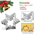 thumbnail image 6 of 12-Piece Metal Cookie Cutter Set, Stainless Steel Biscuit Cutters for Baking, 4 Shapes (Heart, Star, Flower, Circle), Ideal Fondant Cutters & Dough Cutter, Perfect Cookie Cutters for Kids & Adults, 6 of 13