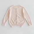 thumbnail image 4 of hengsof Girls Cotton Knit Cardigan Coat for 1-9 Years Old Sun Protection Long Sleeve Open Front Jacket Lightweight Comfortable, 4 of 7