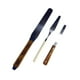 thumbnail image 4 of Knives 3x Knives espátulas cuchillos de paleta versátiles de artista versátiles pintura de arte mezcla para mezclar suministros pintura acrílica, 4 of 8