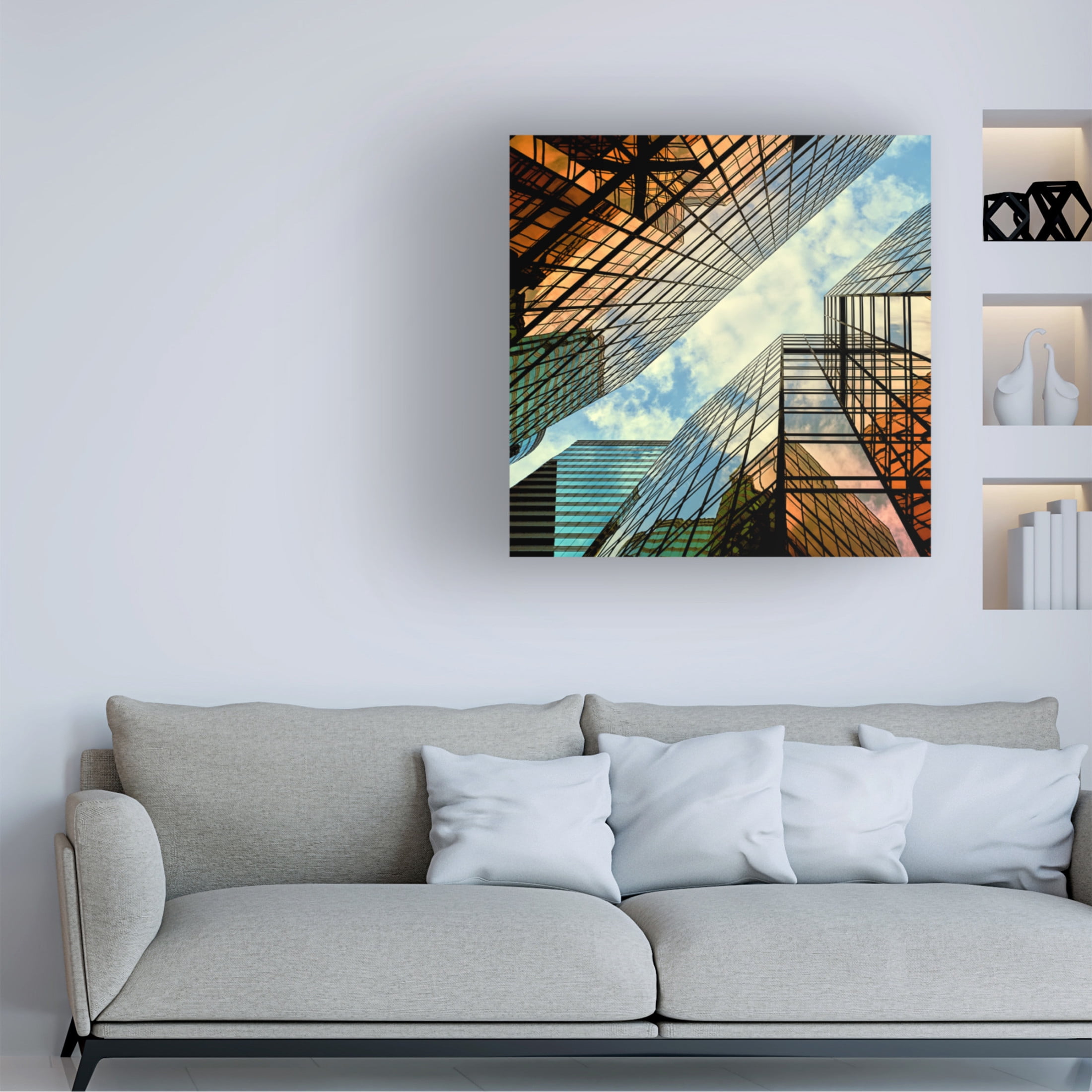 Trademark Fine Art Fabrizio Massetti Colorful Mirrors. Canvas Wall Art