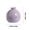 Purple, variant on FEOLGEHLY 3Inch Ceramics Vase for Flowers, Red Small Table Vase & Handmade Small Accent for Coastal Home Decor, Neutral Bud Vases as Decorative Shelf Decor or Wedding