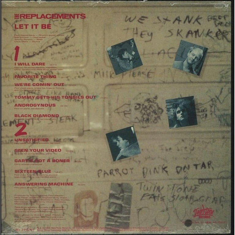 THE REPLACEMENTS「Let It Be」 The Replacements – Let It Be – Vinyl (LP, Album + 2 more