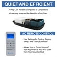 thumbnail image 5 of RecPro RV Air Conditioner 9.5K BTU Quiet Cooling Unit with Remote, Black, 5 of 12