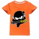 thumbnail image 1 of Verano niños niñas 100% algodón camiseta niño ropa niños Nuinja KIDZ camisetas de manga corta sombrero disfraz niños camiseta dibujos animados Tops zhangmenya LED, 1 of 2