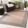 thumbnail image 2 of Mark&Day Outdoor Rugs, 7x10 Balgonie Cottage Indoor/Outdoor Camel Area Rug, Non Shedding Cream Grey Beige Carpet for Patio, Porch, Deck, Bedroom, Living Room or Kitchen (7'3" x 10'6"), 2 of 4