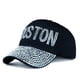 thumbnail image 1 of Gorra de béisbol Houston de algodón con diamantes de imitación para adultos, 1 of 4