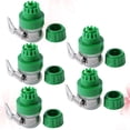 thumbnail image 3 of MasteelfCA 5pcs 1/2 Inch Car Wash Connector Tap Connectors Garden Hose Faucet Plastic Quick Connector (Green), 3 of 8