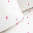 thumbnail image 3 of Safdie & Co. Premium Ultra Soft Bedding Printed Sheet Set 4PC Double Flamingo, 3 of 3
