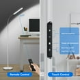thumbnail image 6 of OUTON LED Floor Lamp with Remote Touch Control Adjustable Standing Reading Light with 4 Color Temperature for Living Room Silver(Grey), 6 of 10