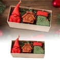 thumbnail image 1 of Handmade Snowman Deer Shape Aromatherapy Candle Festive Holiday Scented Wax Decoration for Home, 1 of 6