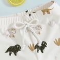 thumbnail image 4 of HCNTES Boys Beach Shorts Kids Swimming Trunks with Mesh Lining Toddler Board Shorts Quick Dry Funny Printed Shorts(White,18-24 Months), 4 of 4