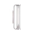 thumbnail image 3 of JAR-2301-PN Crystorama Lighting Jarvis - 4W 1 LED Wall Sconce-18 Inch Tall and 4.25 Inch Wide-Polished Nickel Finish, 3 of 7