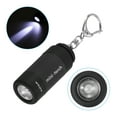 thumbnail image 3 of Linterna LED de llavero recargable mini Uxcell de 2.1" con carga USB negra, 3 of 6