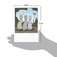 thumbnail image 2 of Humorous Birthday Greeting Card with 5 x 7 Inch Envelope - Bunny Selfies - Rabbits Taking Cellphone Picture, 2 of 3