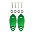 thumbnail image 2 of Cubierta decorativa Sharpla de la Base del viento del espejo lateral motocicleta de aleación de aluminio Premium Verde, 2 of 8