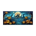 thumbnail image 3 of Joyeux Halloween Fond de Fête d'Halloween Citrouille Feu Lune Photographie Décoration de Garage!, 3 of 6