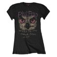 thumbnail image 1 of Pink Floyd - Camiseta What Do You Want From Me? Búho para Mujer (Negro), 1 of 2
