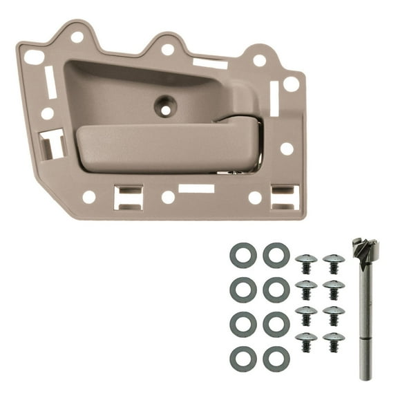 TRQ Front Inside Inner Beige Door Handle Kit Passenger RH for Grand Cherokee DHA49920