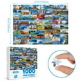 thumbnail image 6 of BenBen Puzzles for Adults 1000 Pieces, Famous World Scenic Landmarks, Landscape Jigsaw Puzzles, 6 of 8
