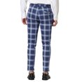 thumbnail image 3 of INSPIRE CHIC Men's Plaid Dress Pants Classic Slim Fit Chino Business Trousers, 3 of 6