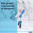 thumbnail image 3 of Superio Snow Slider Mat, Flexible Snow Sled Flying Carpet, Roll up Sleds for Kids 36" Lightweight Plastic Snowboard Sled-2 Pack, 3 of 5