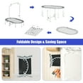 thumbnail image 2 of Goplus 50" Trampoline for 2 People Foldable Rebouncer w/Adjustable Handrail Blue, 2 of 10