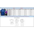 thumbnail image 3 of BKQCNKM Men's T-Shirts Male Oversize Spring And Summer Trend Young Back Pattern Printing Short Sleeve T Shirt Top Mens Sweatshirt Summer Tops Z-Purple 3XL, 3 of 5