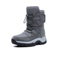 thumbnail image 3 of Botas de nieve de lana de caña alta y gran tamaño para exteriores de Harbin para hombres y mujeres, botas cálidas de algodón para mujer, 3 of 5