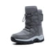 thumbnail image 3 of Botas de nieve de lana de caña alta y gran tamaño para exteriores de Harbin para hombres y mujeres, botas cálidas de algodón para mujer, 3 of 5