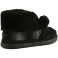 thumbnail image 3 of Toms Celeste Women's Cozy Faux Fur Slippers In Black Size 8.5, 3 of 6