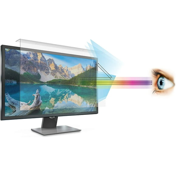 Anti Blue Light Screen Filter for 23 and 24 Inches Widescreen Computer Monitor, s Excessive Harmful Blue Light,