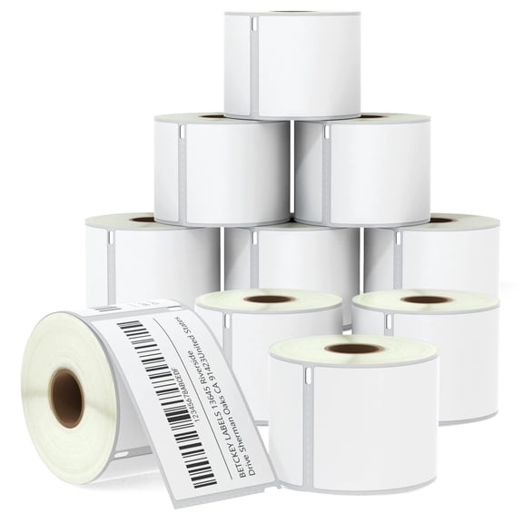 Etiquetas de envío compatibles con BETCKEY DYMO 30256 [10 rollos/3000]