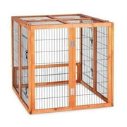 Angle View: Prevue Pet Products Rabbit Playpen - Large
